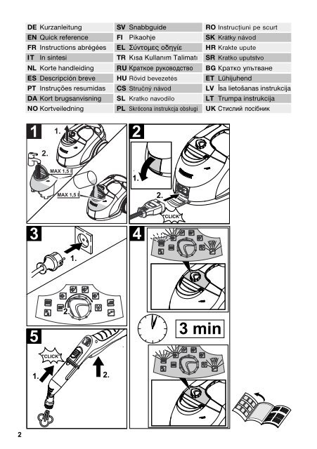 Karcher SC 5 Premium + Fer &agrave; repasser - manuals