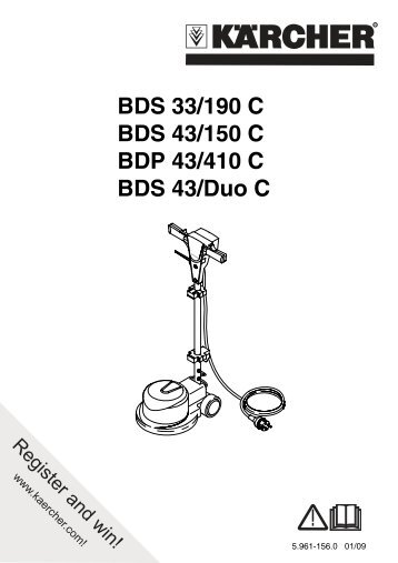 Karcher BDS 33/190 C - manuals
