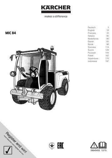 Karcher MIC 84 - manuals