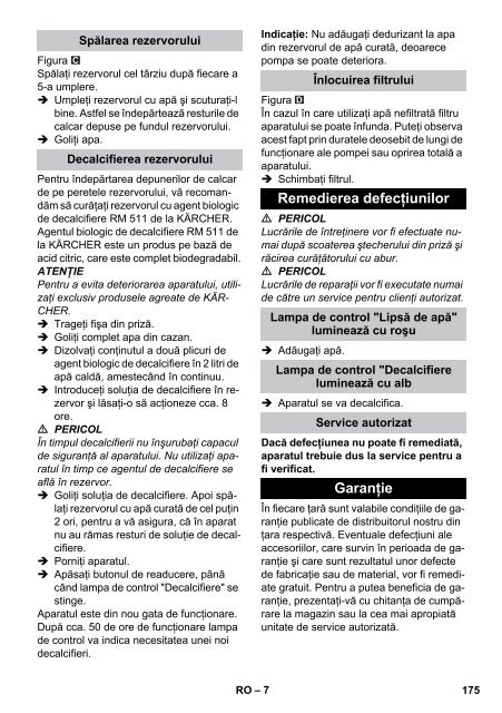 Karcher Nettoyeur vapeur SG 4/4 - manuals