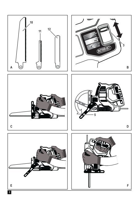 BlackandDecker Scie De Decoupe- Rs890 - Type 1 - Instruction Manual (Australie Nouvelle-Z&eacute;lande)