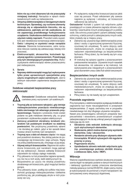 BlackandDecker Scie- Ks890e - Type 4 - Instruction Manual (Pologne)