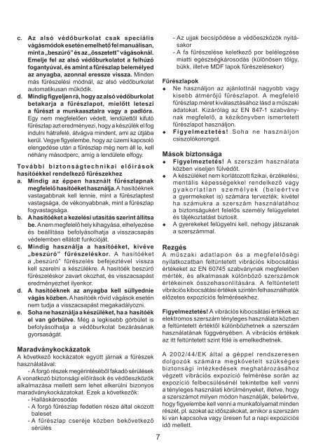 BlackandDecker Scie Circulaire- Cd601 - Type 2 - Instruction Manual (la Hongrie)