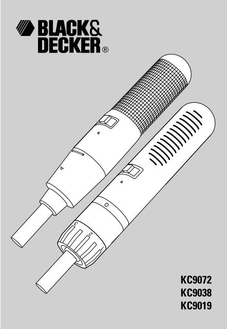 Image of Black & Decker KC9038 cordless screwdriver
