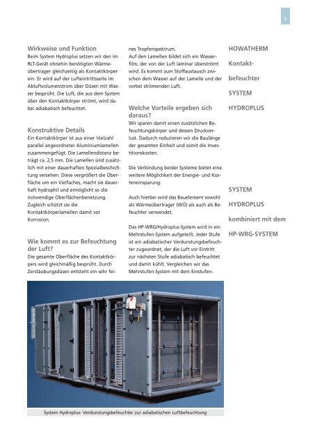 Systeme - HOWATHERM