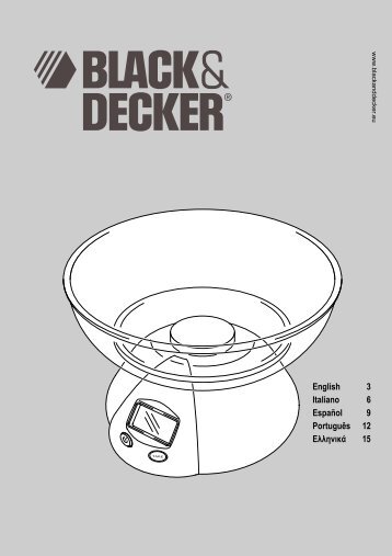 BlackandDecker Escabeau De Cuisine- Sk5500 - Type 1 - Instruction Manual (EuropÃ©en)