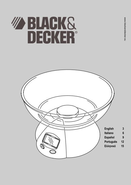 BlackandDecker Escabeau De Cuisine- Sk5500 - Type 1 - Instruction Manual (Europ&eacute;en)