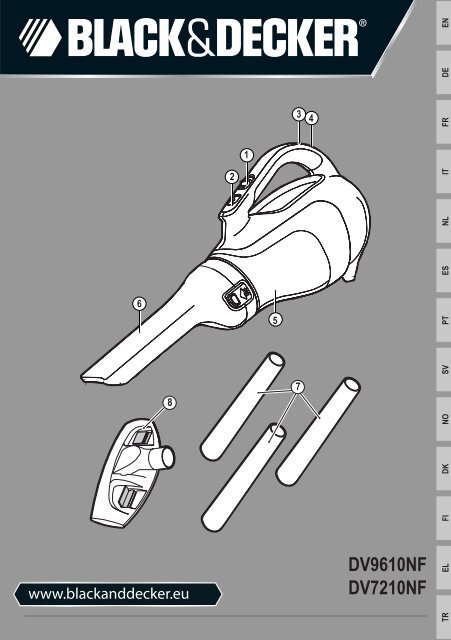 BlackandDecker Aspirateur Port S/f- Dv7210nf - Type H1 - Instruction Manual (Europ&eacute;en)