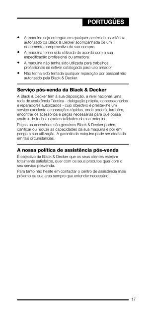 BlackandDecker Aspirateur Port S/f- Hc435 - Type 1 - Instruction Manual