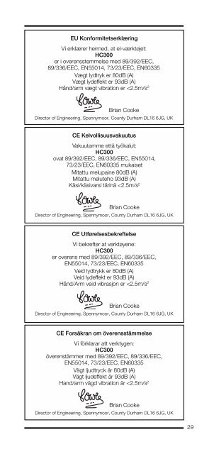 BlackandDecker Aspirateur Port S/f- Hc435 - Type 1 - Instruction Manual