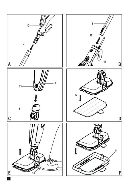 BlackandDecker Balai Laveur Vapeur- Fsm1600 - Type 1 - 2 - Instruction Manual (Europ&eacute;en)