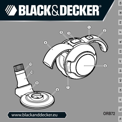BlackandDecker Mini Vac- Orb72 - Type H1 - Instruction Manual (Europ&eacute;en)