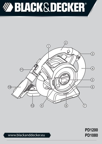 BlackandDecker Aspirateur Port S/f- Pd1200 - Type H2 - Instruction Manual (EuropÃ©en)