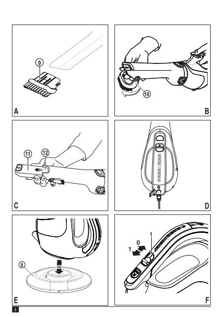 BlackandDecker Aspirateur Port S/f- Dv9610n - Type H1 - Instruction Manual (Europ&eacute;en)