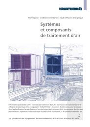 Systèmes et composants de traitement d'air - HOWATHERM