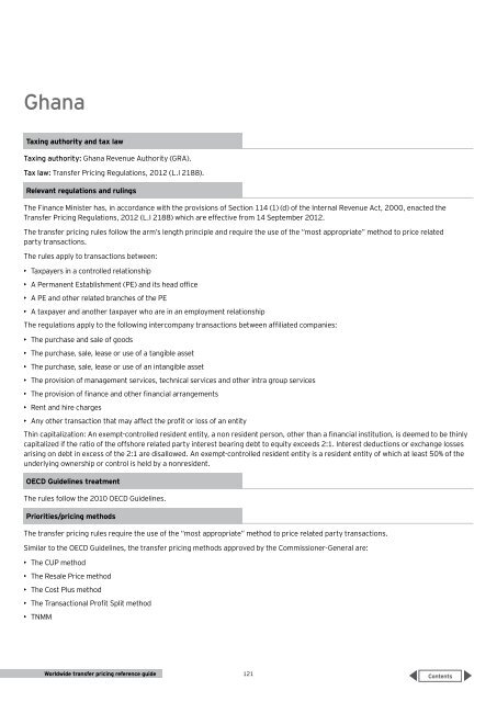 Worldwide transfer pricing reference guide 2014