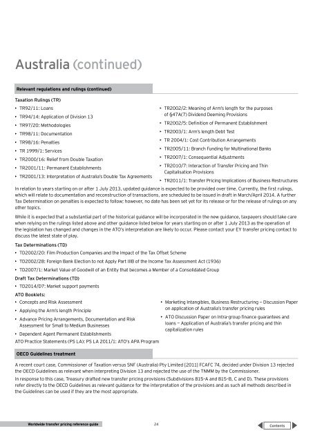 Worldwide transfer pricing reference guide 2014