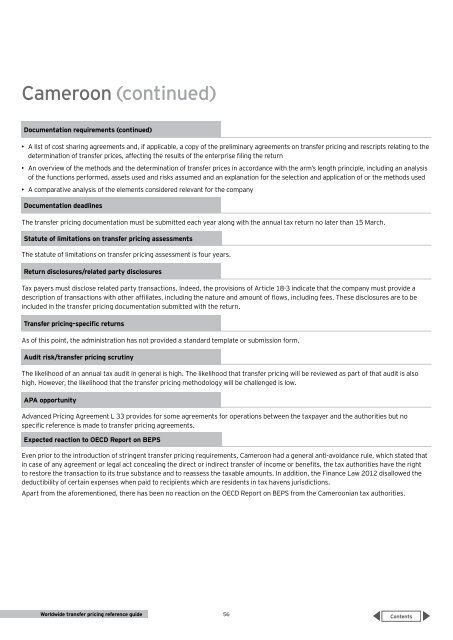 Worldwide transfer pricing reference guide 2014