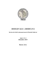 Mediaevalia Americana - Año 2 Nº2 (diciembre 2015)