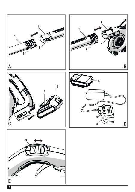 BlackandDecker Aspirateur Soufflant- Gwc1800 - Type H1 - Instruction Manual (Europ&eacute;en)