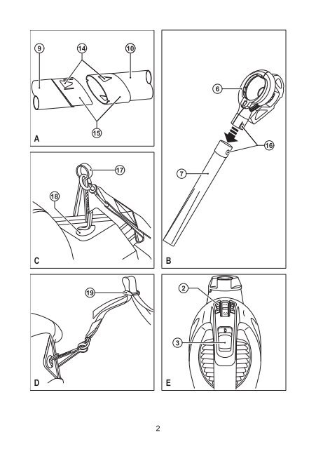 BlackandDecker Souffleur- Gw2610v - Type 2 - Instruction Manual (Tch&egrave;que)