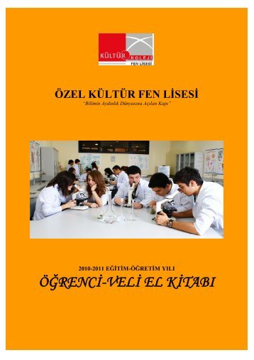 öğrenci-veli el kitabı - Özel Kültür Okulları