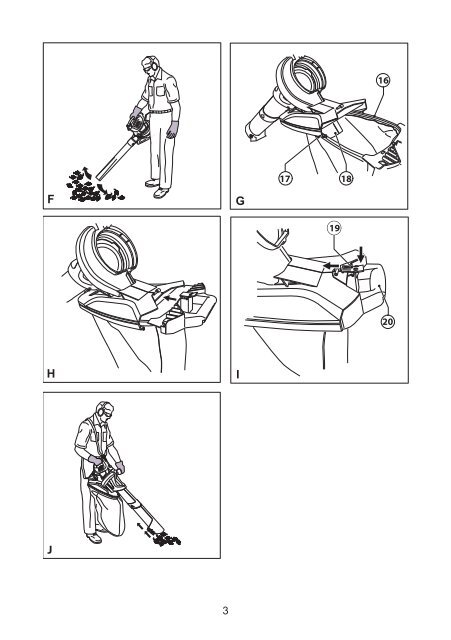 BlackandDecker Souffleur- Gw3000 - Type 5 - Instruction Manual (Roumanie)