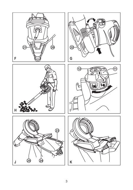 BlackandDecker Souffleur- Gw3010v - Type 2 - Instruction Manual (la Hongrie)