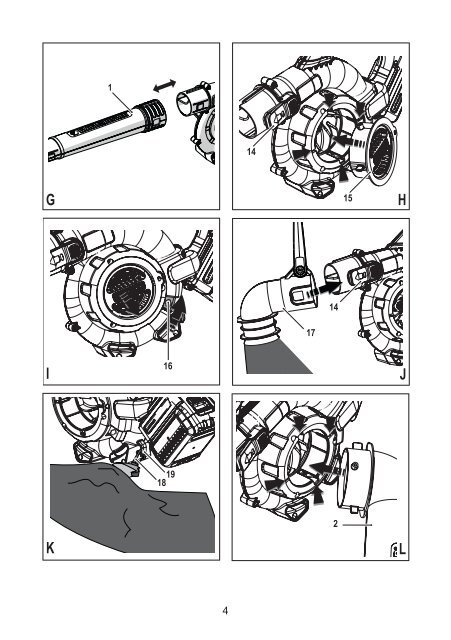 BlackandDecker Aspirateur Soufflant- Gwc3600l - Type 1 - Instruction Manual (Slovaque)