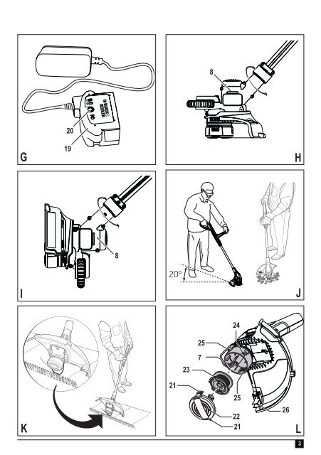 BlackandDecker Coupe-Bordurel Sans Fil- Stc1815 - Type 1 - Instruction Manual (Europ&eacute;en)