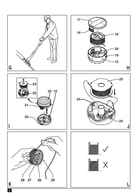 BlackandDecker Coupe-Bordure- Gl315 - Type 3 - Instruction Manual (Europ&eacute;en)