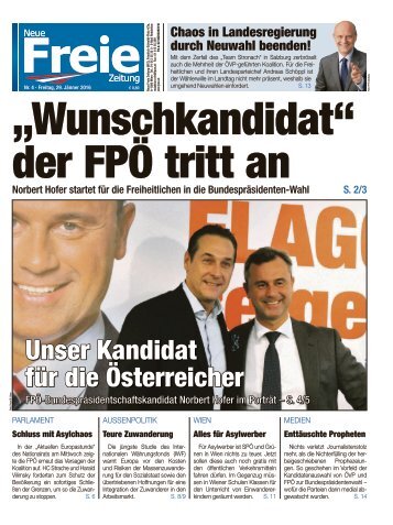 „Wunschkandidat“ der FPÖ tritt an