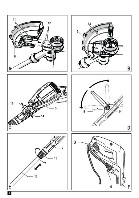 BlackandDecker Coupe-Bordure- St5530 - Type 1 - Instruction Manual (Europ&eacute;en)