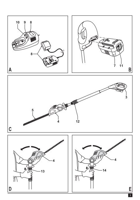 BlackandDecker Taille Haies Sans Fil- Gtc800nm - Type H1 - Instruction Manual (Europ&eacute;en)