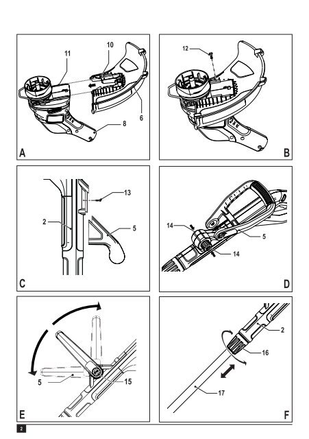 BlackandDecker Coupe-Bordure- Gl5530 - Type 1 - Instruction Manual (Europ&eacute;en)