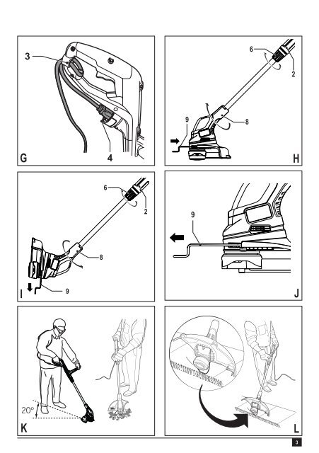 BlackandDecker Coupe-Bordure- Gl5530 - Type 1 - Instruction Manual (Europ&eacute;en)