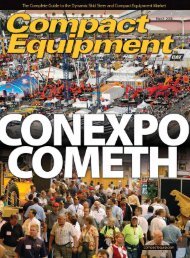 CE EQUIPMENT CONNECTION - Compact Equipment