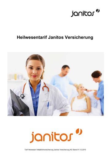 Heilwesentarif Janitos Versicherung - Pretzl Finanz GmbH