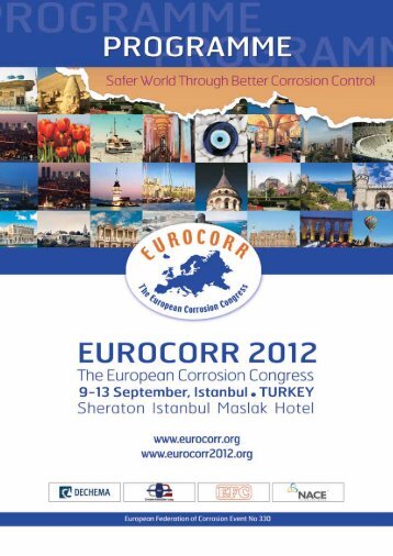 t u e s d a y 11 s e p t e m b e r - EUROCORR 2012, 9 - 13 ...