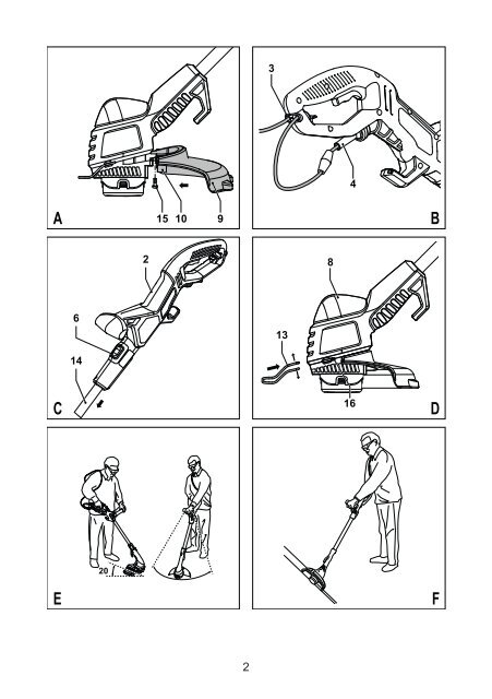 BlackandDecker Coupe-Bordure- Gl655 - Type 2 - 3 - Instruction Manual (la Hongrie)