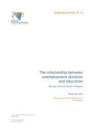 The relationship between unemployment duration and education