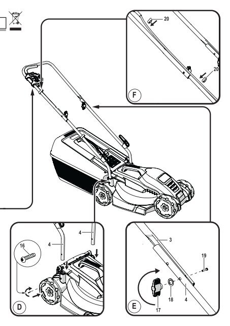 BlackandDecker Tondeuse Rotative- Emax32 - Type 1 - Instruction Manual (Europ&eacute;en)