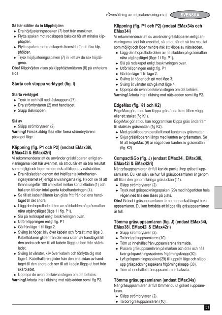 BlackandDecker Tondeuse Rotative- Emax38 - Type 2 - Instruction Manual