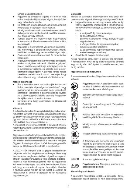 BlackandDecker Elagueur- Gpc1820l - Type H1 - H2 - Instruction Manual (la Hongrie)