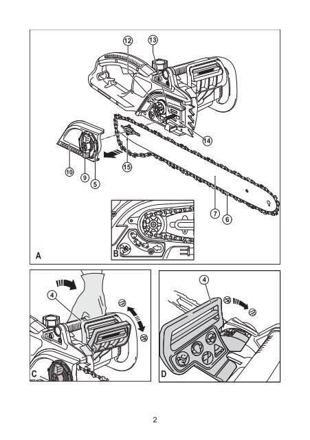 BlackandDecker Tronconneuse- Gk1940 - Type 2 - Instruction Manual (Tch&egrave;que)