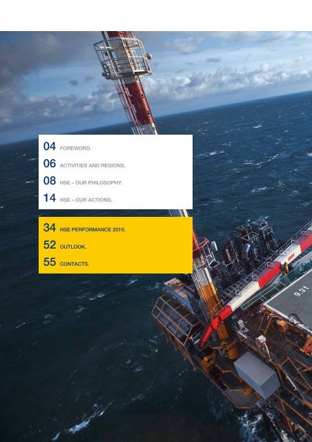 HSE Annual Report 2010 (English) - WINTERSHALL