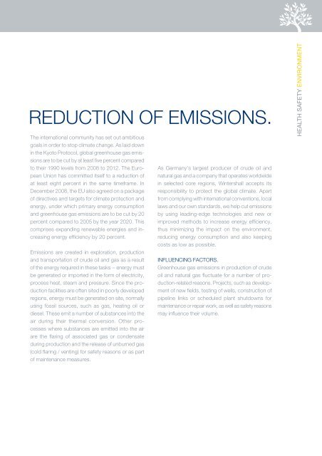 HSE Annual Report 2010 (English) - WINTERSHALL