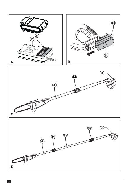 BlackandDecker Elagueur- Gpc1820l - Type H1 - H2 - Instruction Manual (Europ&eacute;en)