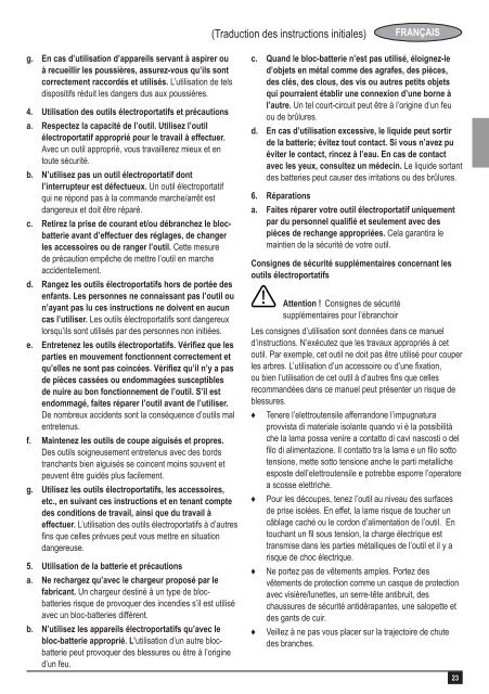 BlackandDecker Elagueur- Gpc1820l - Type H1 - H2 - Instruction Manual (Europ&eacute;en)