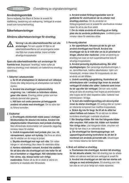 BlackandDecker Tronconneuse- Gk2235 - Type 3 - Instruction Manual (Europ&eacute;en)